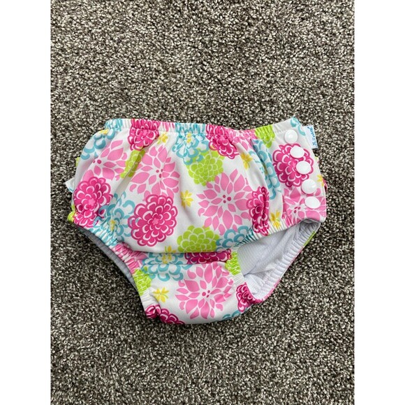 i Play Baby Swim Diaper – Size 24 Months – UPF 50+ – Floral Print - Picture 1 of 5